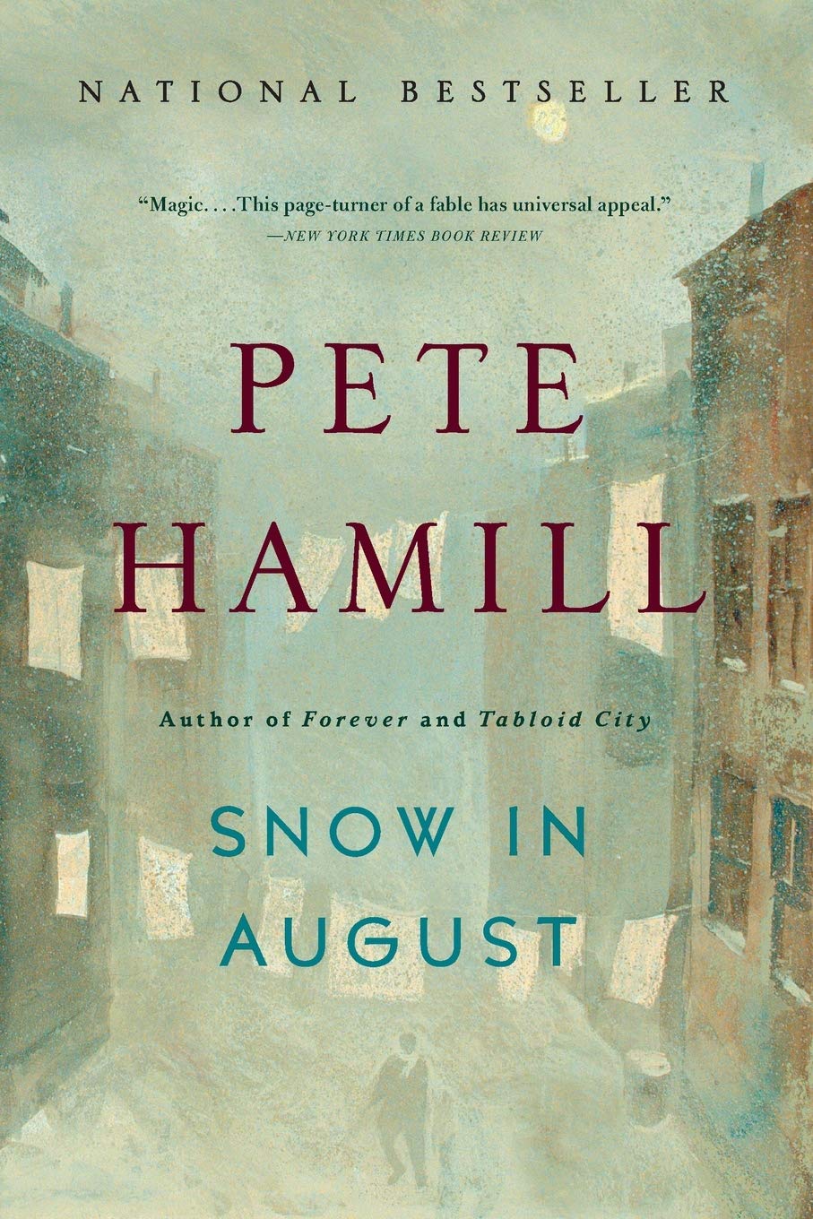 Snow in August book cover