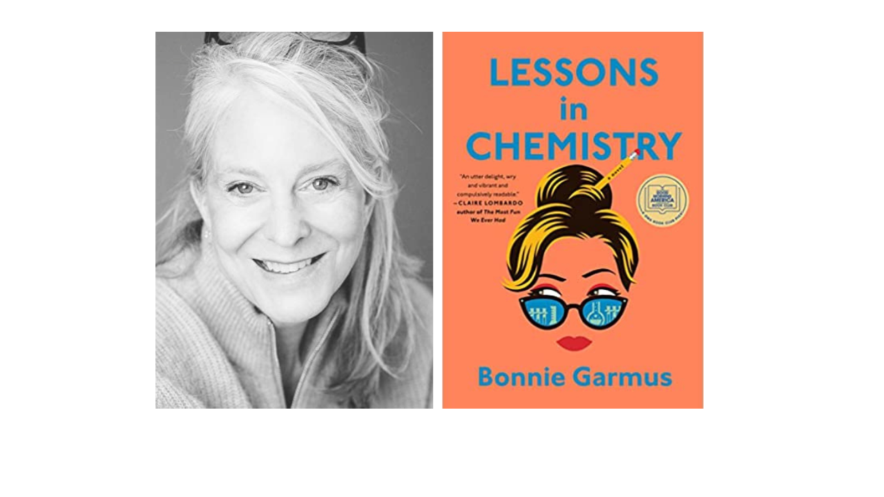Bonnie Garmus and book cover