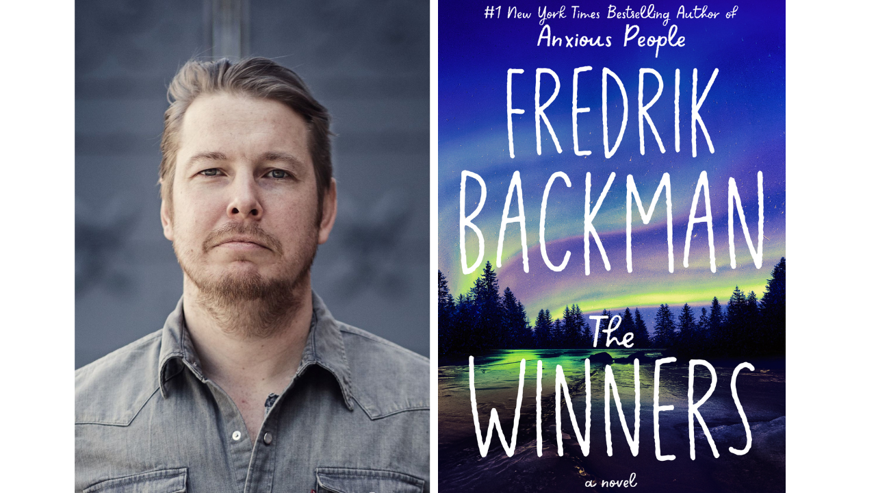 Fredrik Backman and book cover