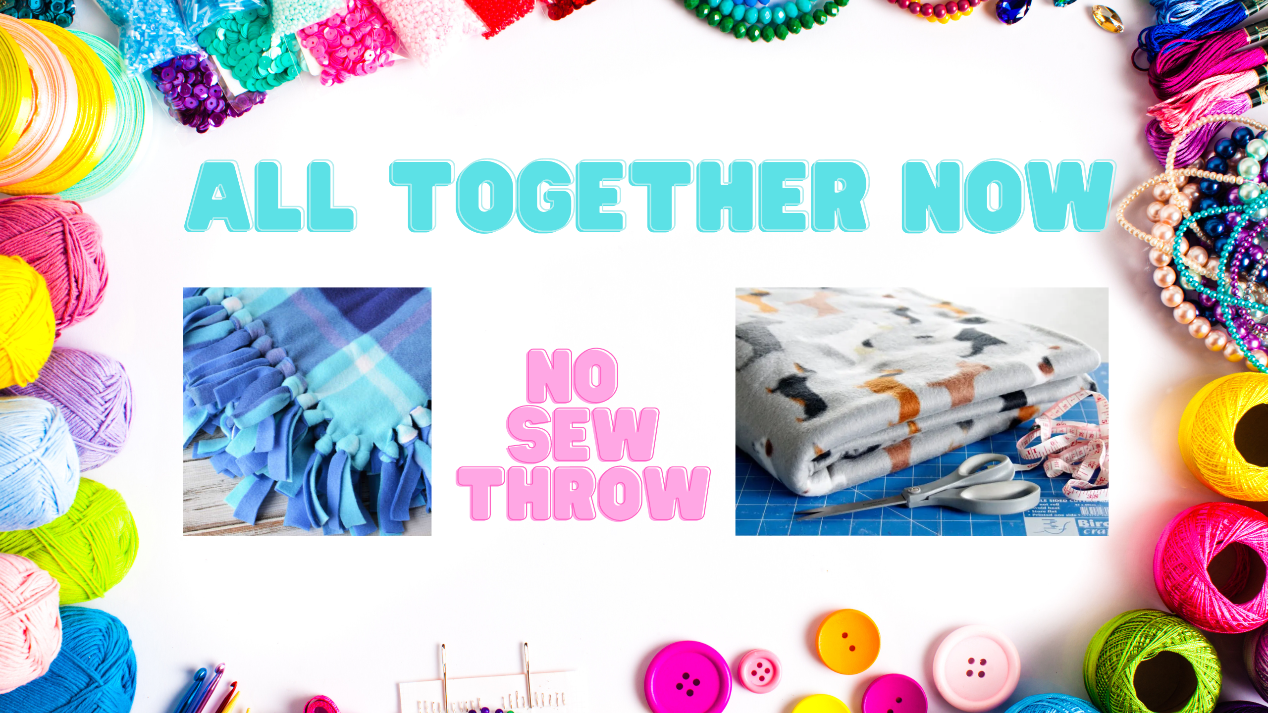 No Sew Throw