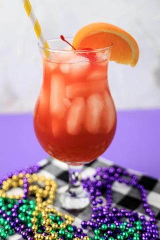 Mardi Gras Cocktail