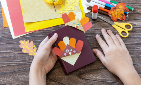 Thanksgiving Bookmark Craft