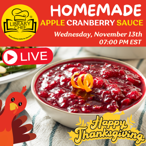 homemade apple cranberry sauce