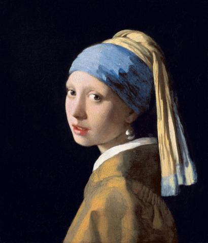 Johannes Vermeer, Meisje met de parel - Public Domain