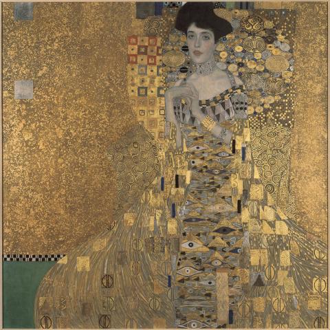 Portrait of Adele Bloch-Bauer I by Klimt - public domain