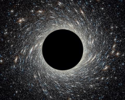image of a black hole
