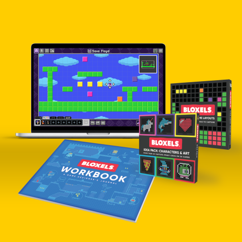 image of Bloxels game building pack