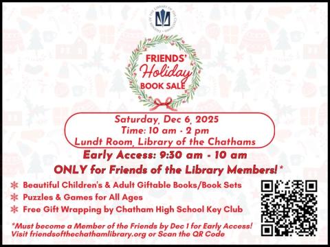 Holiday Book Sale description