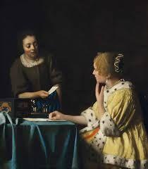 Mistress and Maid by Vermeer