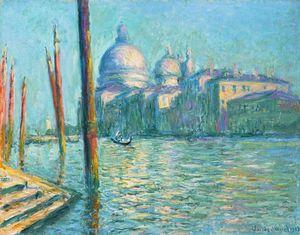 The Grand Canal painting by Claude Monet