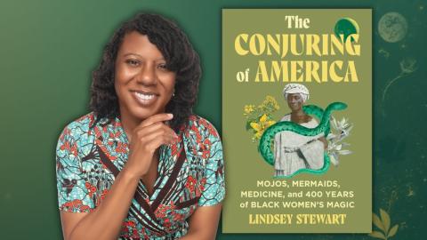 Author Dr. Lindsey Stewart and her book
