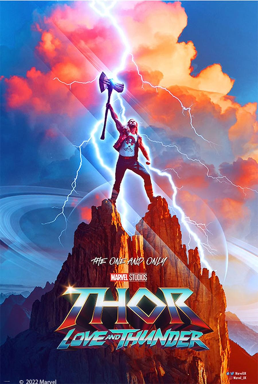 thor love and thunder poster