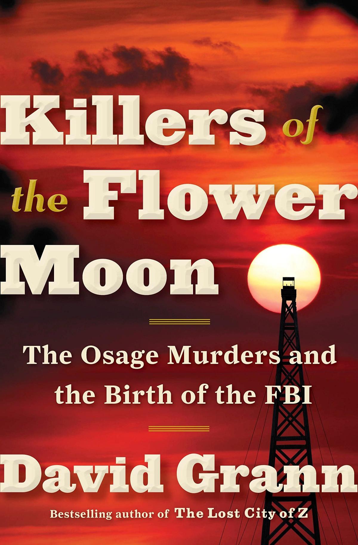 Killers of the Flower Moon book cover