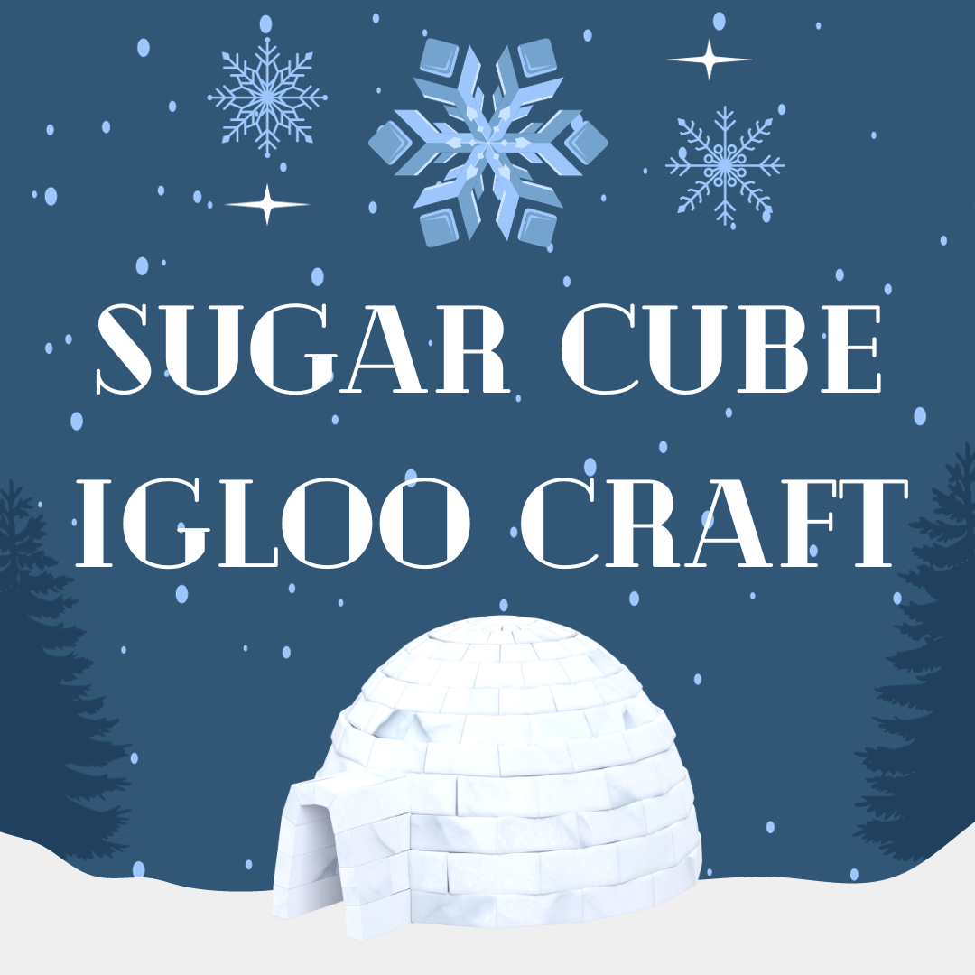 Sugar Cube Igloo Craft