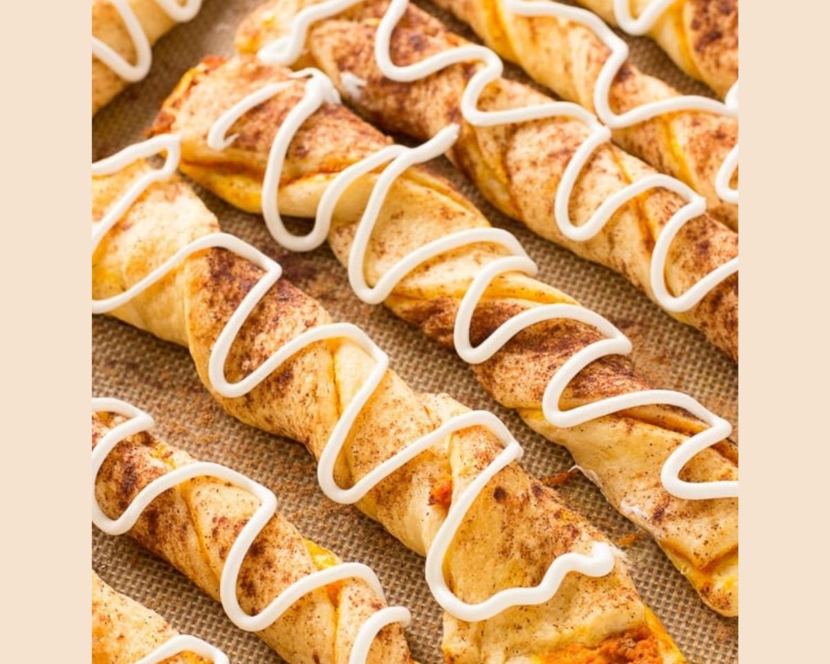 pumpkin pie twists