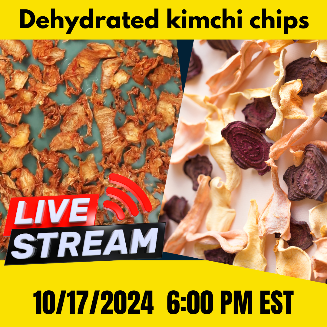 dehydrated kimchi chips