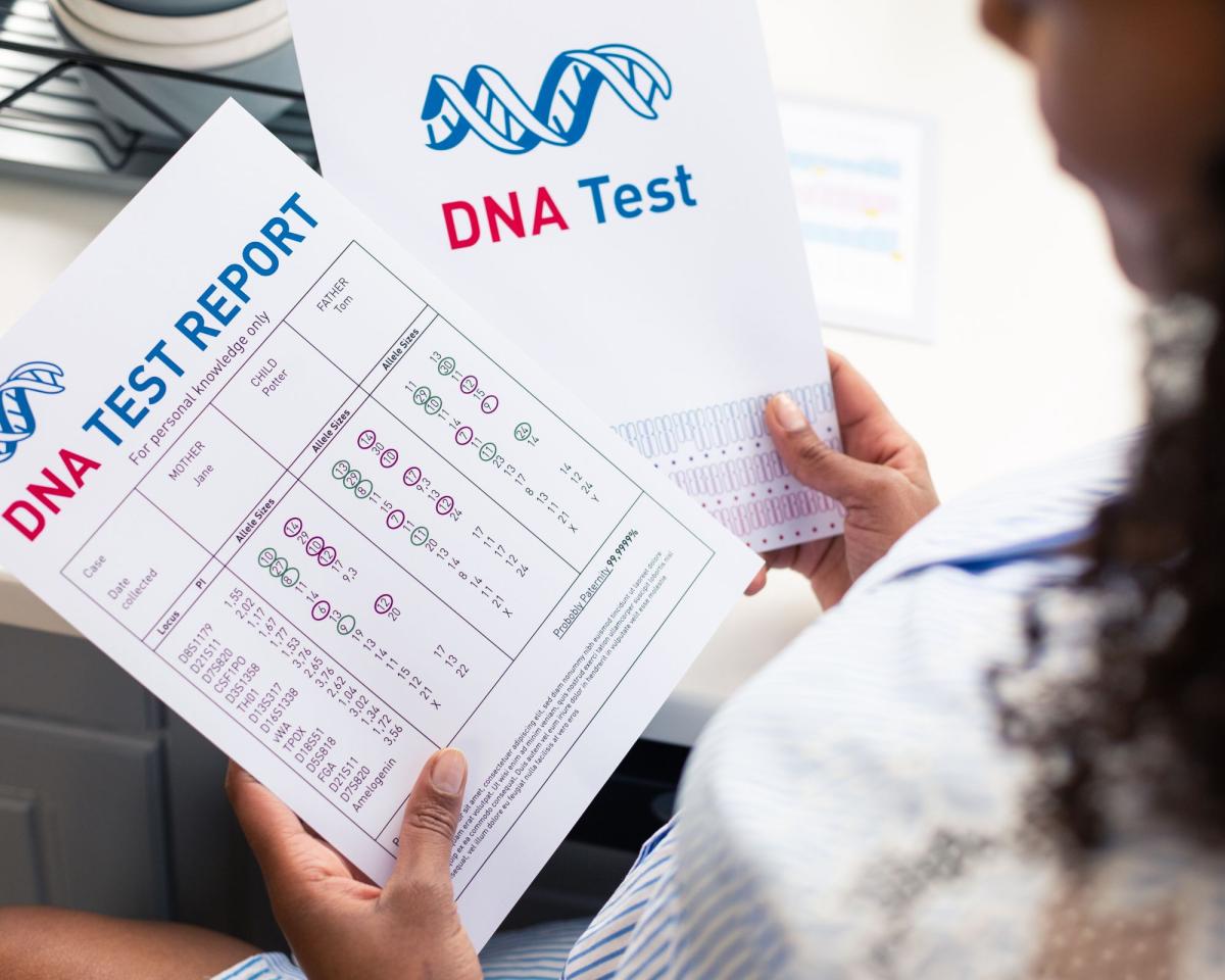 DNA test results