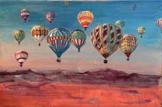 Hot air balloons