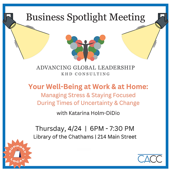Business Spotlight Meeting: KHD Consulting