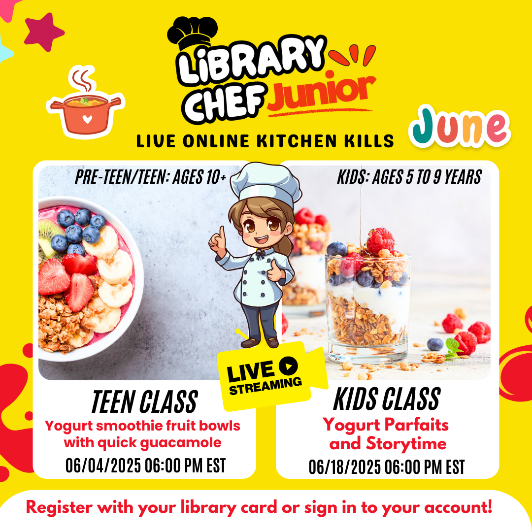 Library Chef Junior Classes