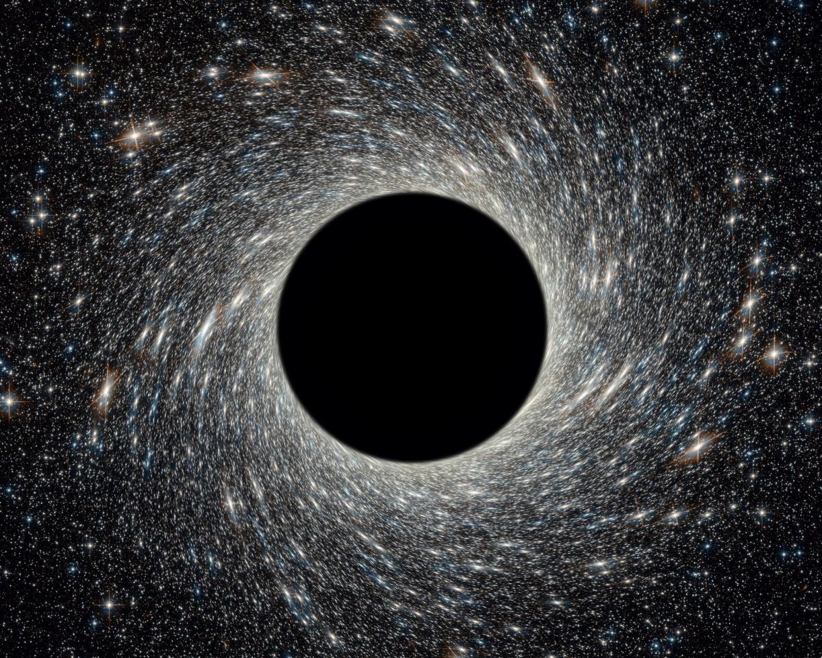 image of a black hole