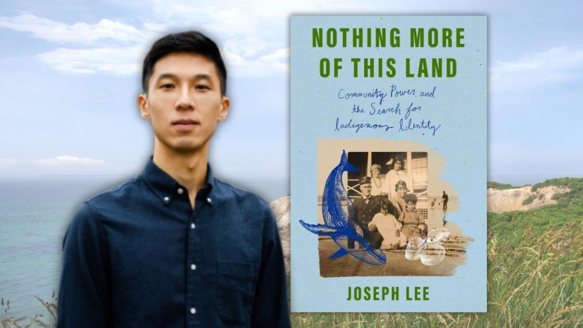 Author Joseph Lee and his book